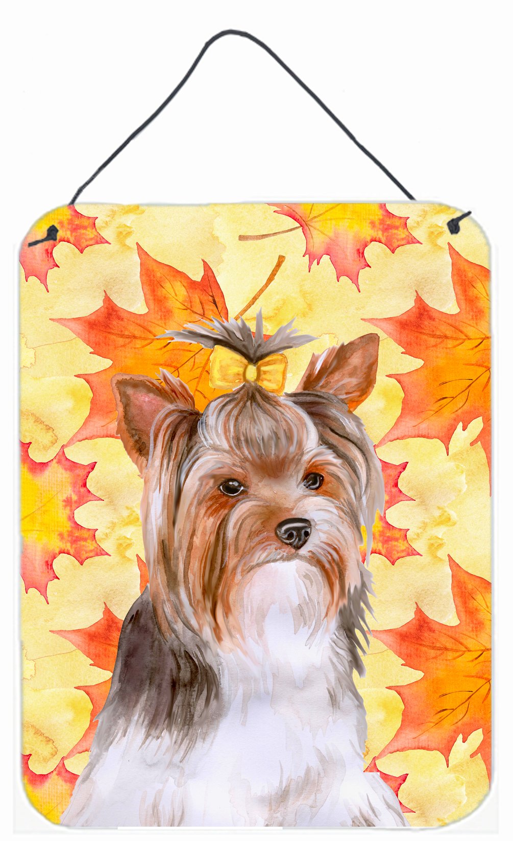Yorkshire Terrier #2 Fall Wall or Door Hanging Prints BB9984DS1216 by Caroline&#39;s Treasures