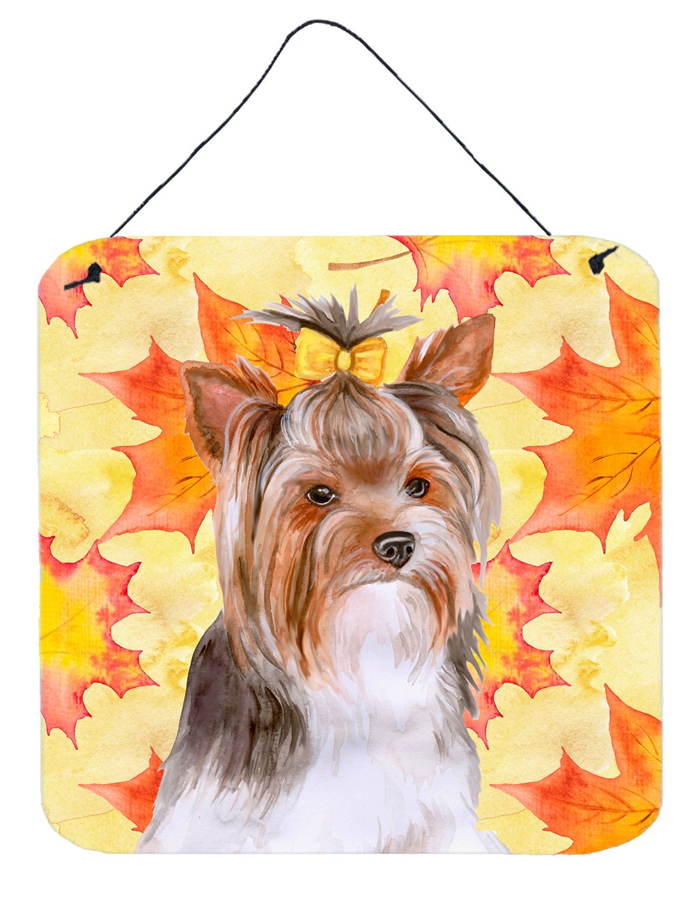 Yorkshire Terrier #2 Fall Wall or Door Hanging Prints BB9984DS66 by Caroline&#39;s Treasures