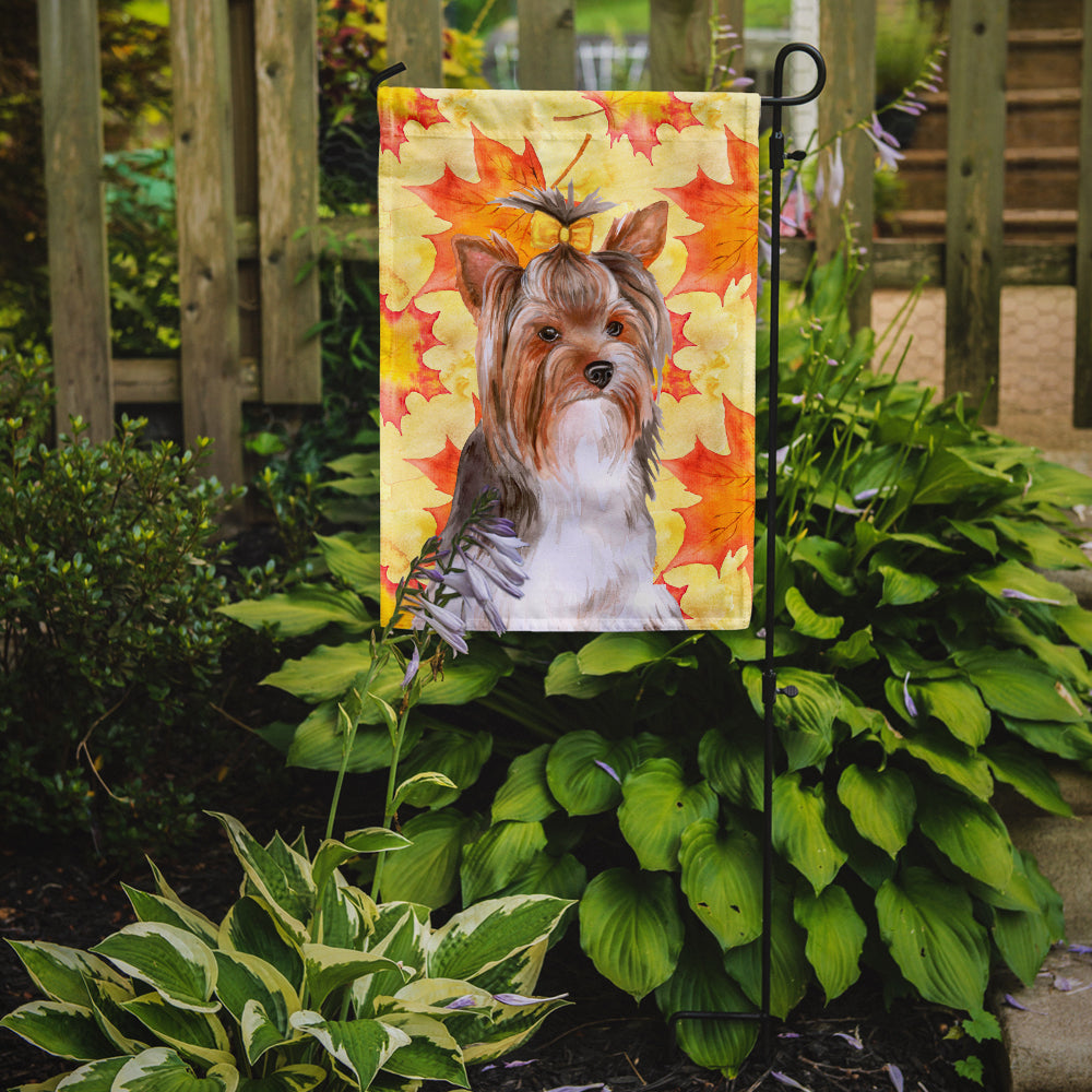Yorkshire Terrier #2 Fall Flag Garden Size BB9984GF  the-store.com.