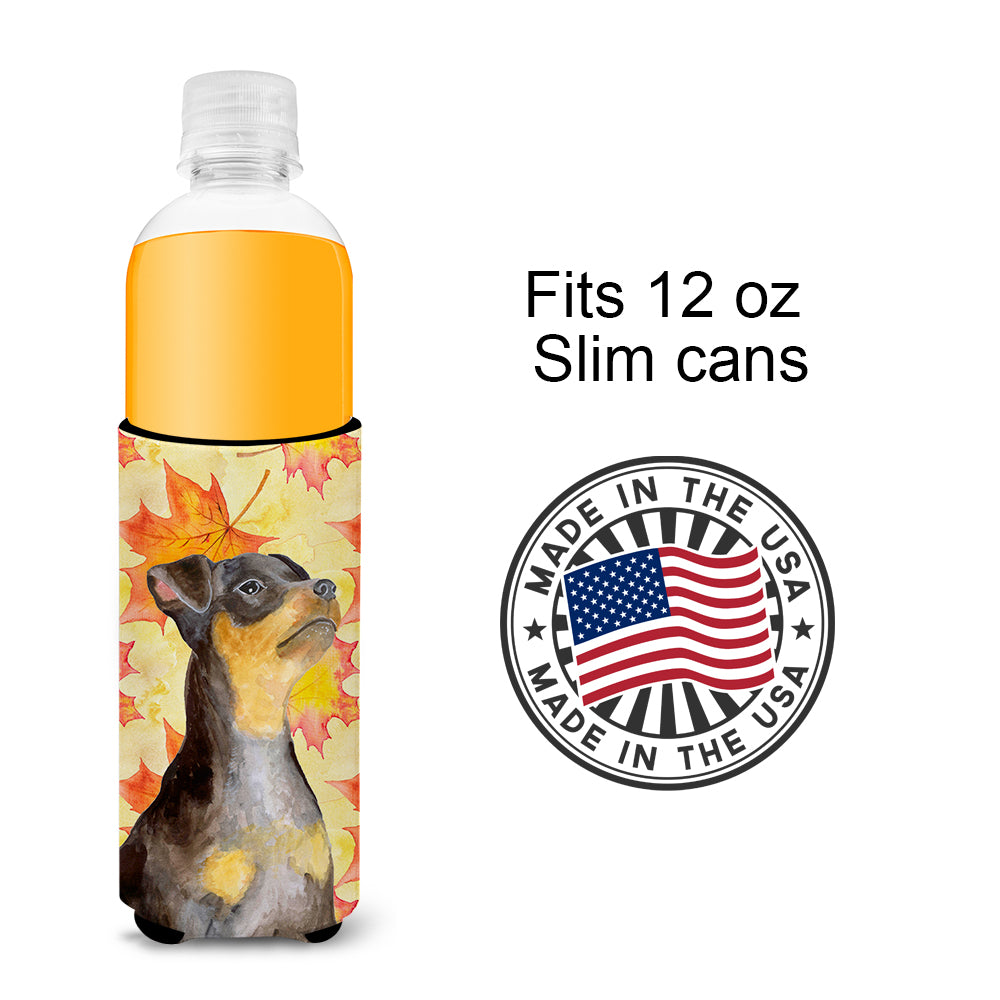 Miniature Pinscher #2 Fall  Ultra Hugger for slim cans BB9985MUK  the-store.com.