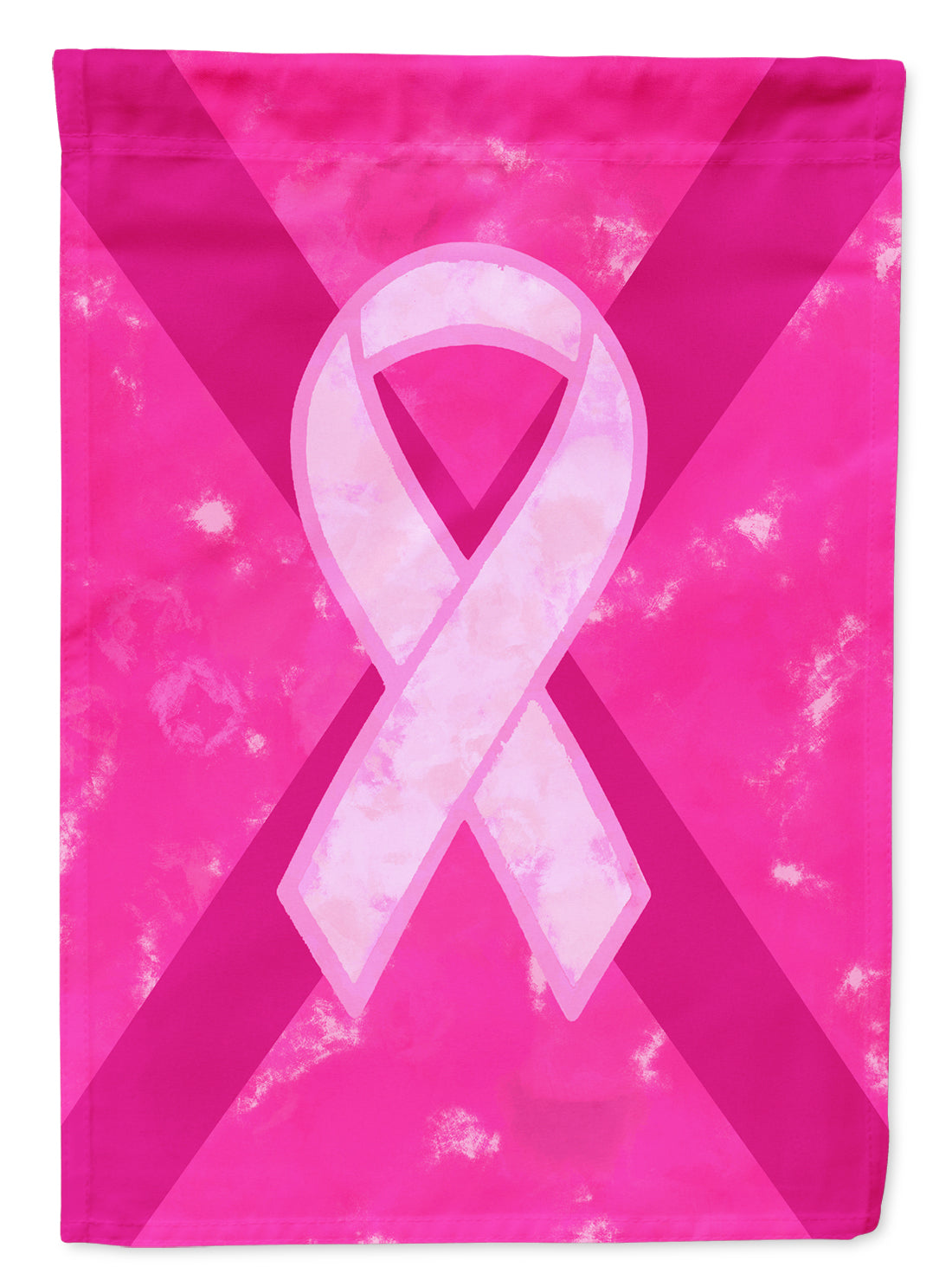 Breast Cancer Battle Flag  Flag Garden Size.