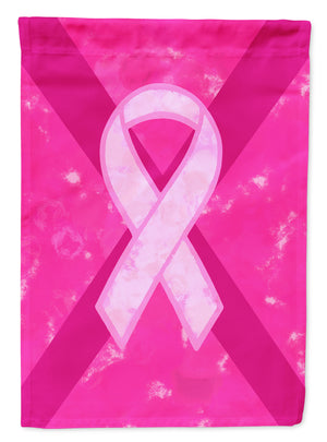 Breast Cancer Battle Flag  Flag Garden Size