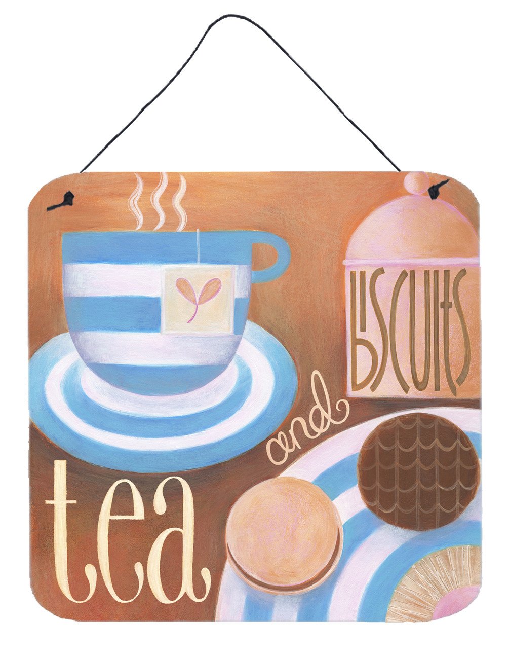 Kitchen Collection Tea by Cathy Brear Wall or Door Hanging Prints BCBR0115DS66 by Caroline&#39;s Treasures