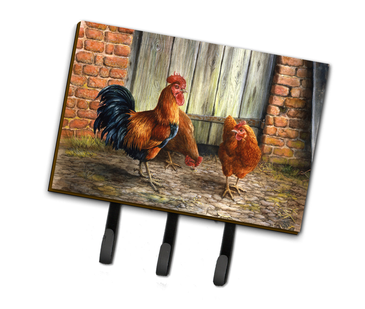 Rooster and Chickens by Daphne Baxter Leash or Key Holder BDBA0056TH68