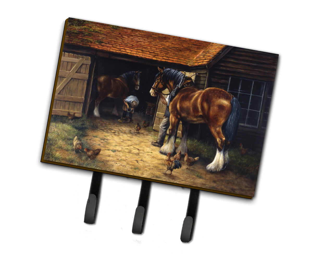 Horse and The Blacksmith by Daphne Baxter Leash or Key Holder BDBA0086TH68