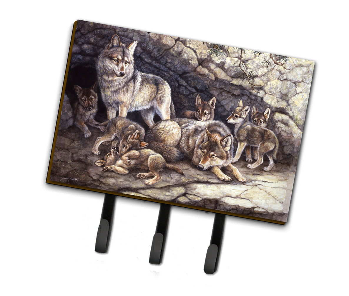 Wolf Wolves by the Den Leash or Key Holder BDBA0157TH68  the-store.com.