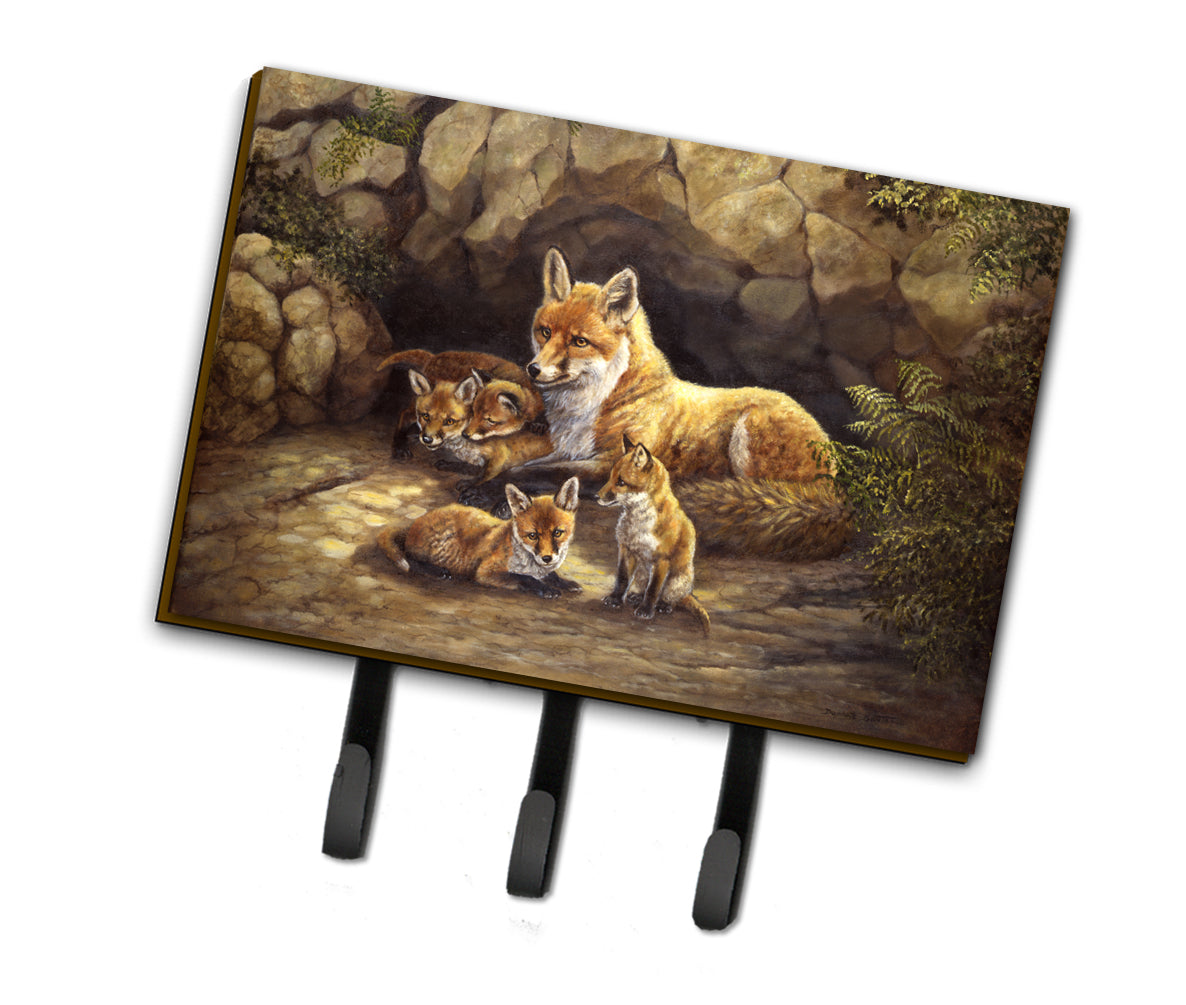 Fox Family Foxes by the Den Leash or Key Holder BDBA0169TH68  the-store.com.
