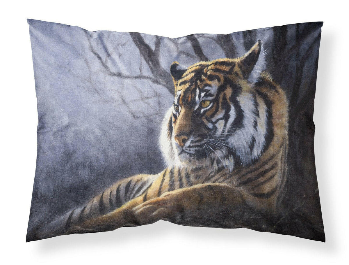 Bengal Tiger by Daphne Baxter Fabric Standard Pillowcase BDBA0251PILLOWCASE by Caroline&#39;s Treasures