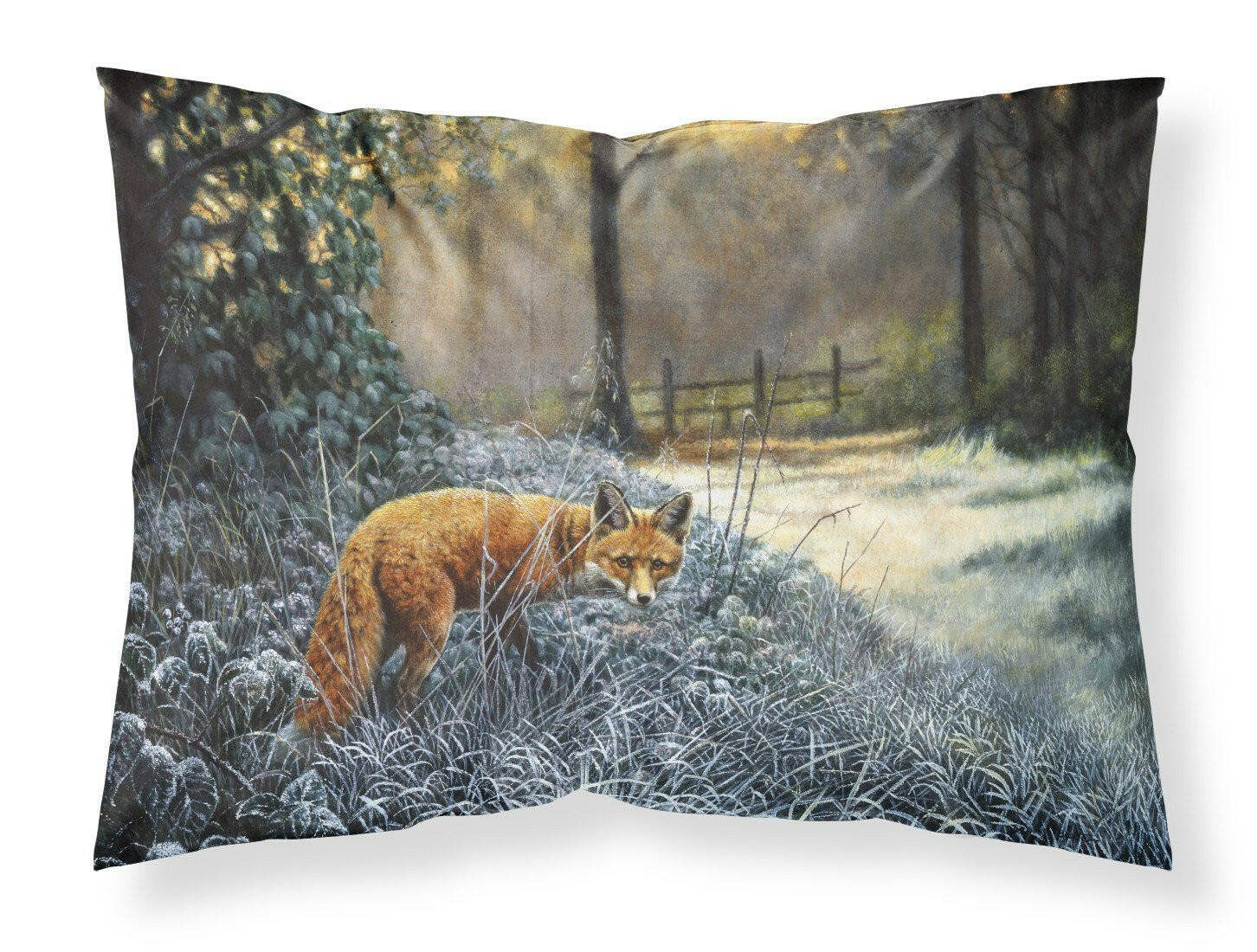 Fox on the Hunt Fabric Standard Pillowcase BDBA0347PILLOWCASE by Caroline's Treasures