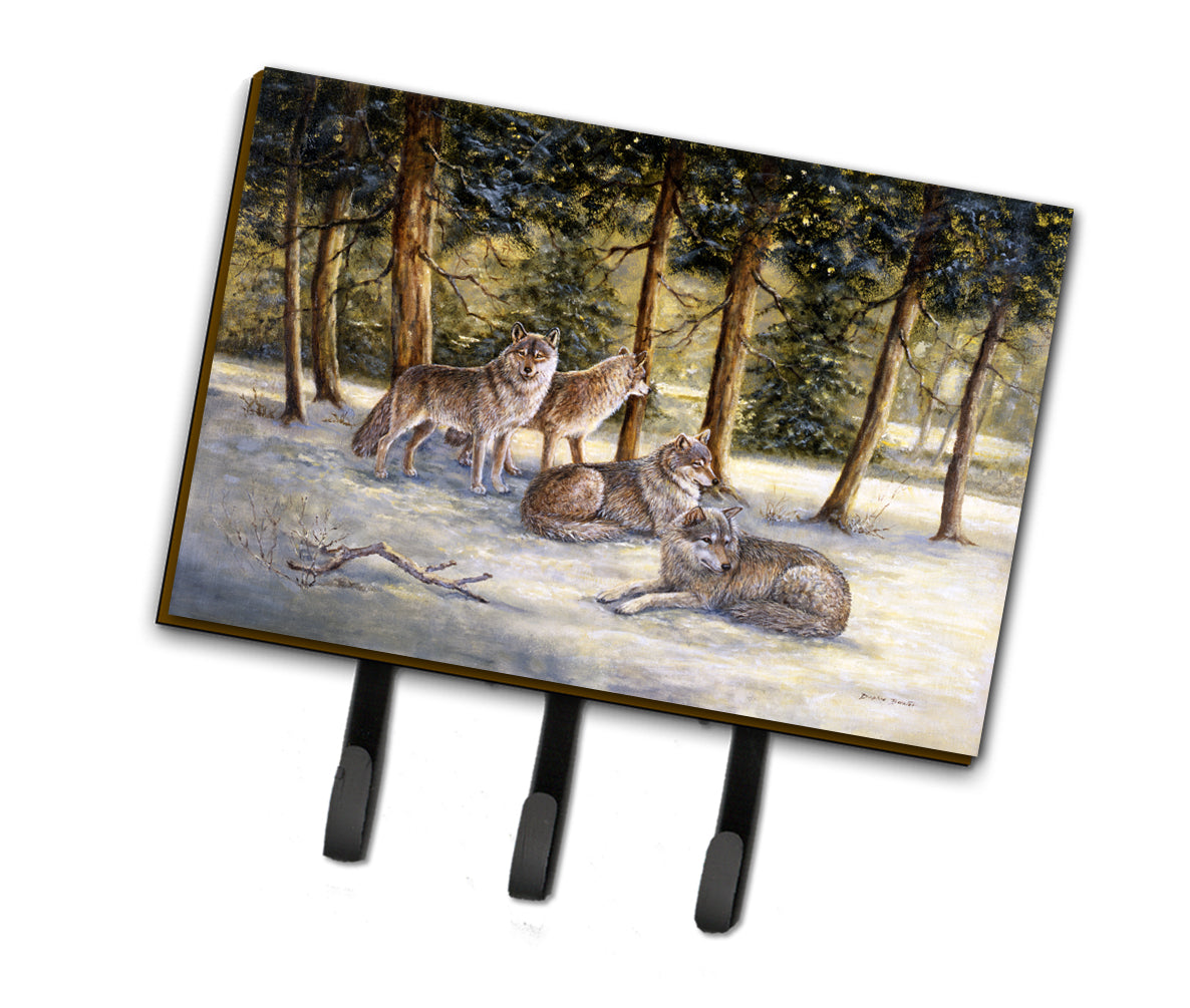 Wolves by Daphne Baxter Leash or Key Holder BDBA0371TH68  the-store.com.