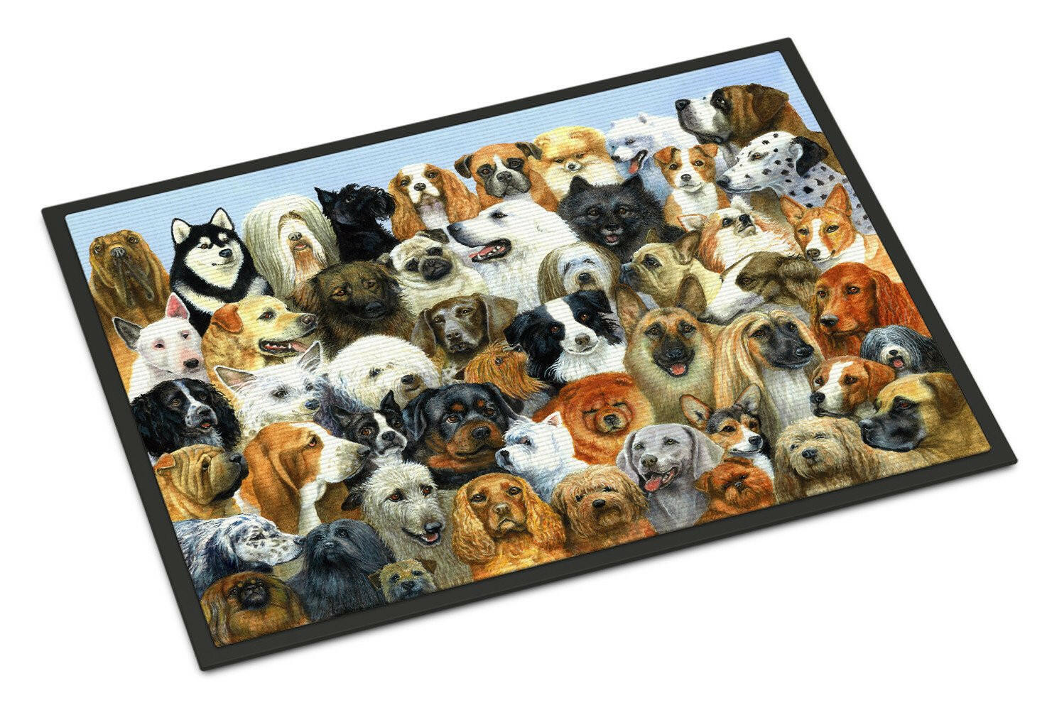 Fifty One Dogs Indoor or Outdoor Mat 18x27 BDBA0441MAT - the-store.com