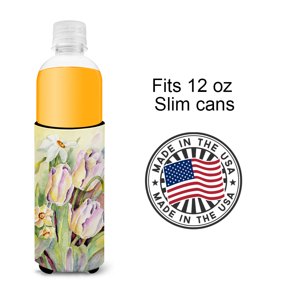 Tulips and Narcisuss Ultra Beverage Insulators for slim cans BMBO0425MUK  the-store.com.