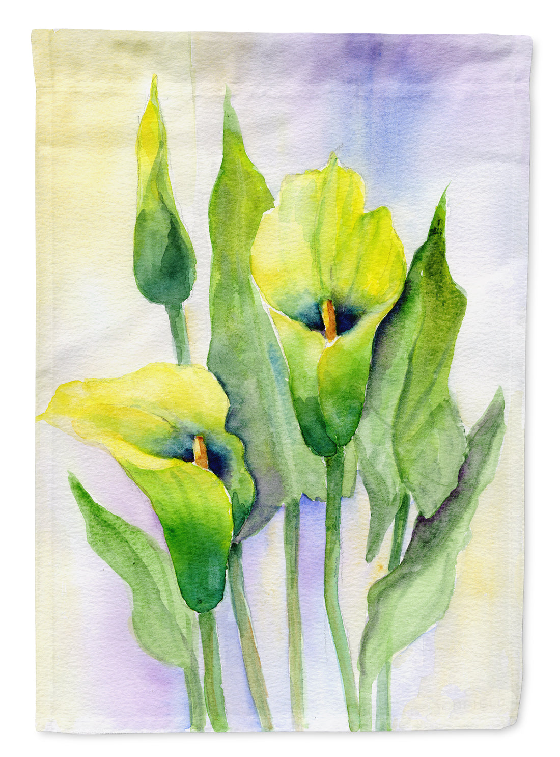 Lillies by Maureen Bonfield Flag Canvas House Size BMBO0622CHF  the-store.com.
