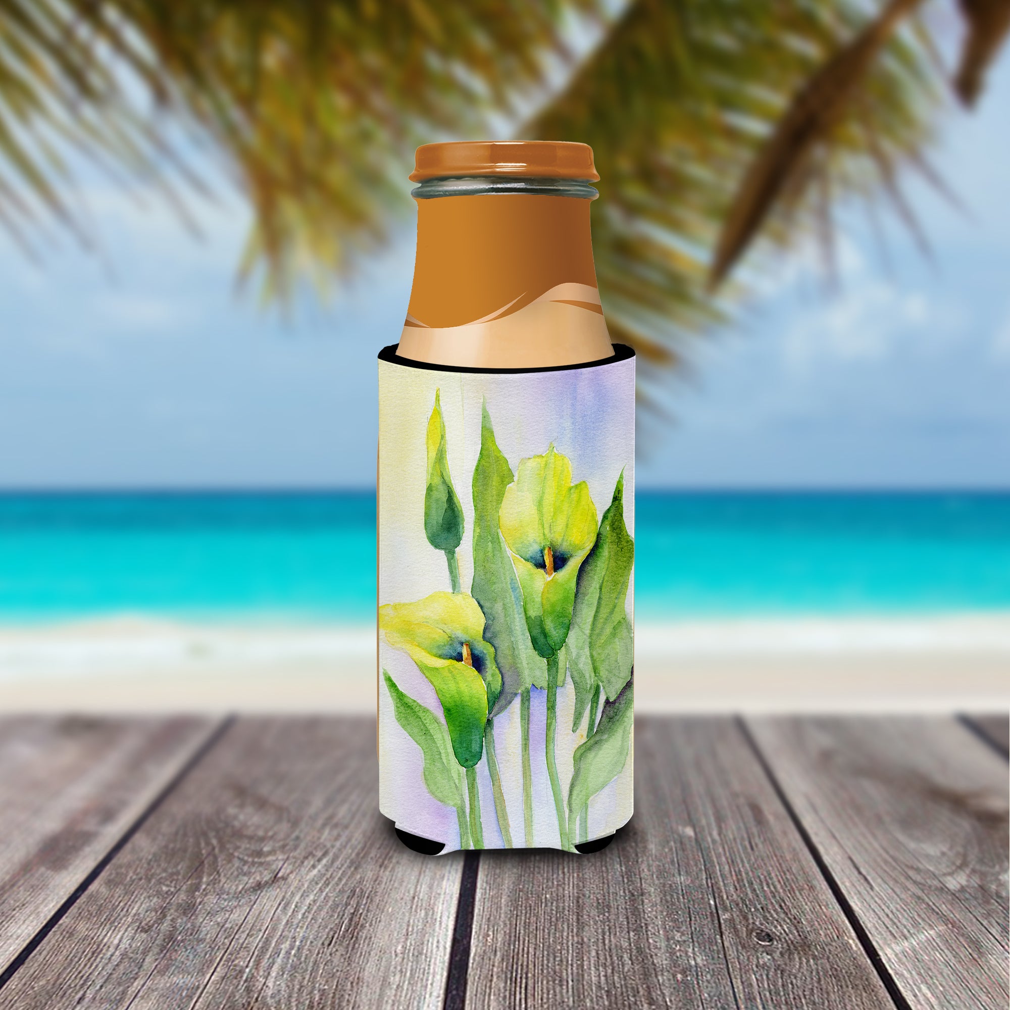 Lillies by Maureen Bonfield Ultra Beverage Insulators for slim cans BMBO0622MUK  the-store.com.