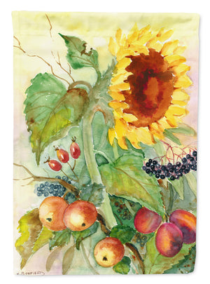 Autumn Flowers II by Maureen Bonfield Flag Garden Size BMBO0699GF