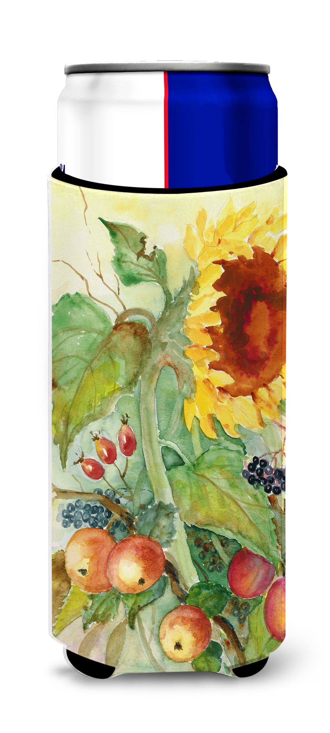 Autumn Flowers II by Maureen Bonfield Ultra Beverage Insulators for slim cans BMBO0699MUK
