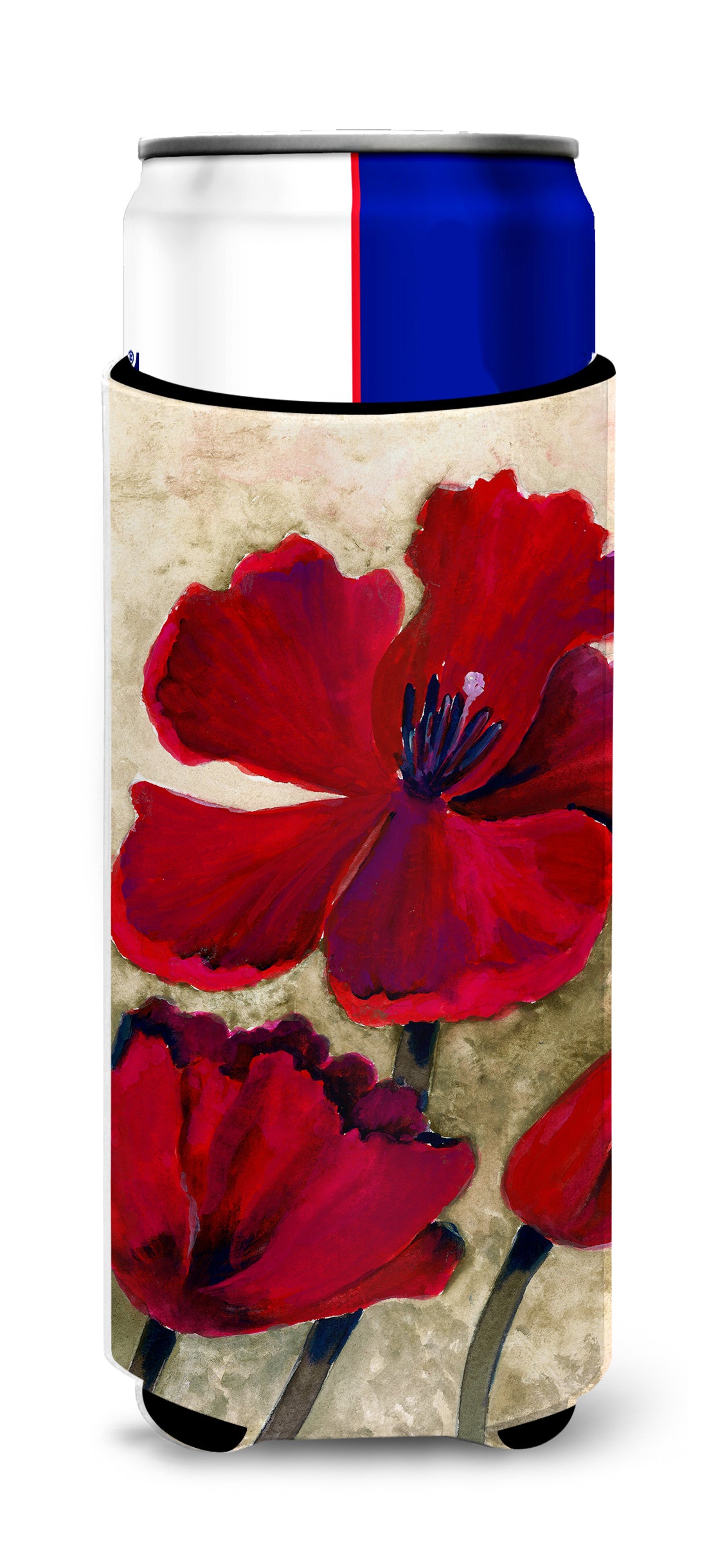 Red Tulip by Maureen Bonfield Ultra Beverage Isolateurs pour canettes minces BMBO0734MUK