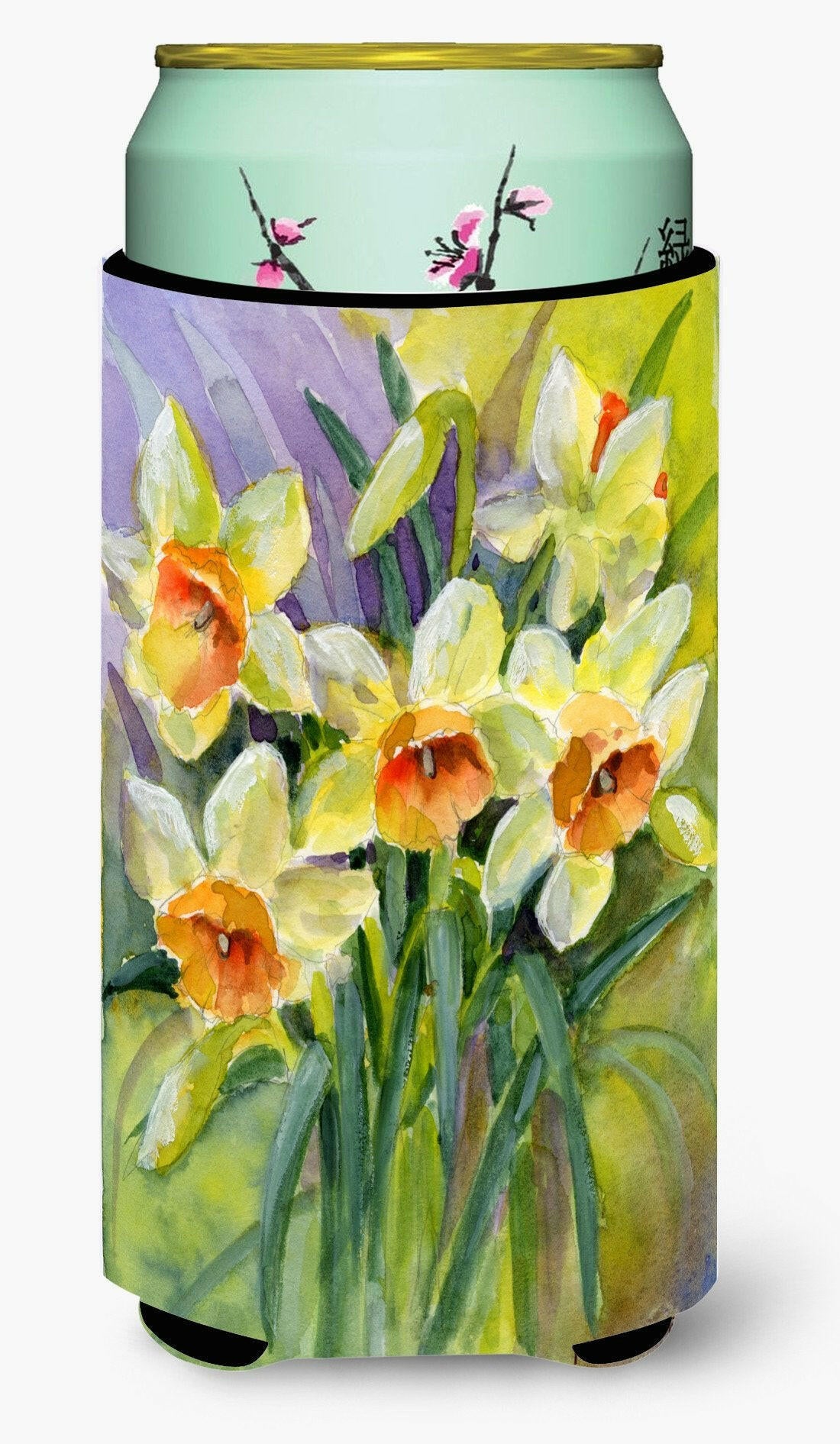 Daffodils by Maureen Bonfield Tall Boy Beverage Insulator Hugger BMBO0880TBC by Caroline&#39;s Treasures