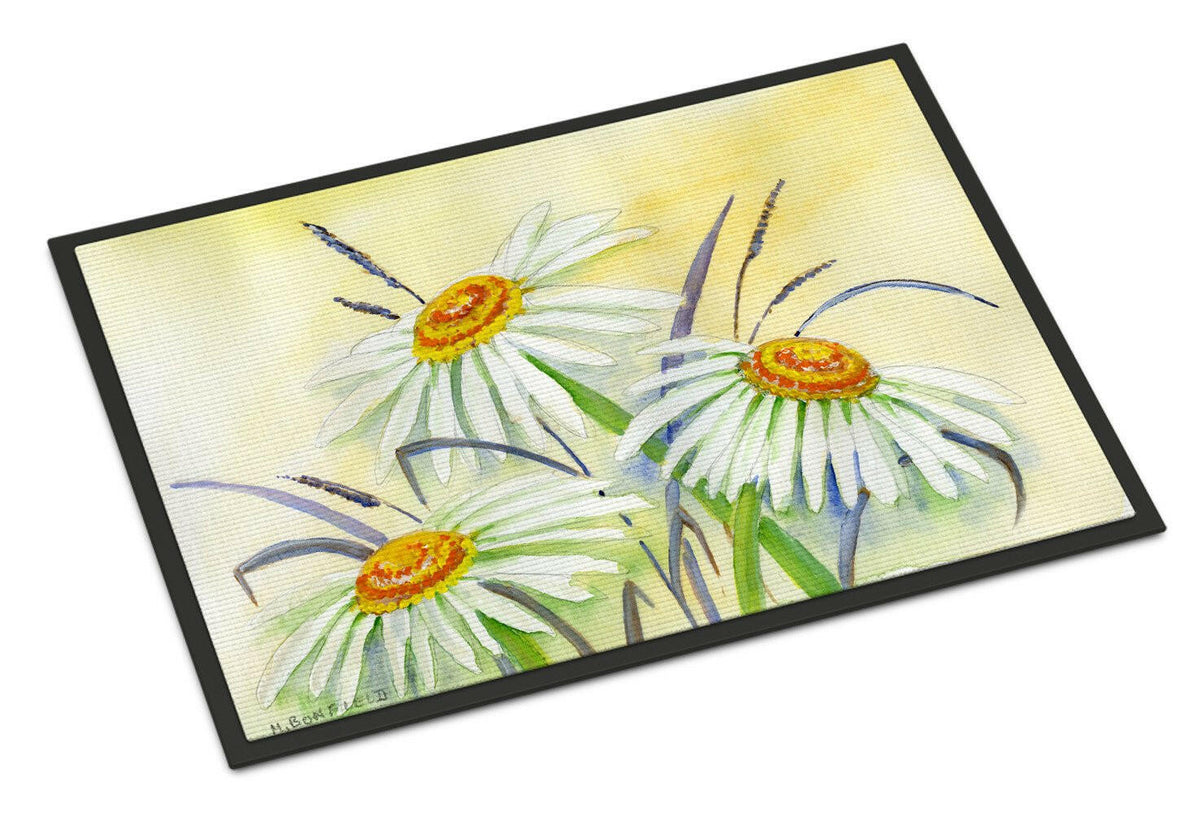 Daisies by Maureen Bonfield Indoor or Outdoor Mat 18x27 BMBO1108MAT - the-store.com