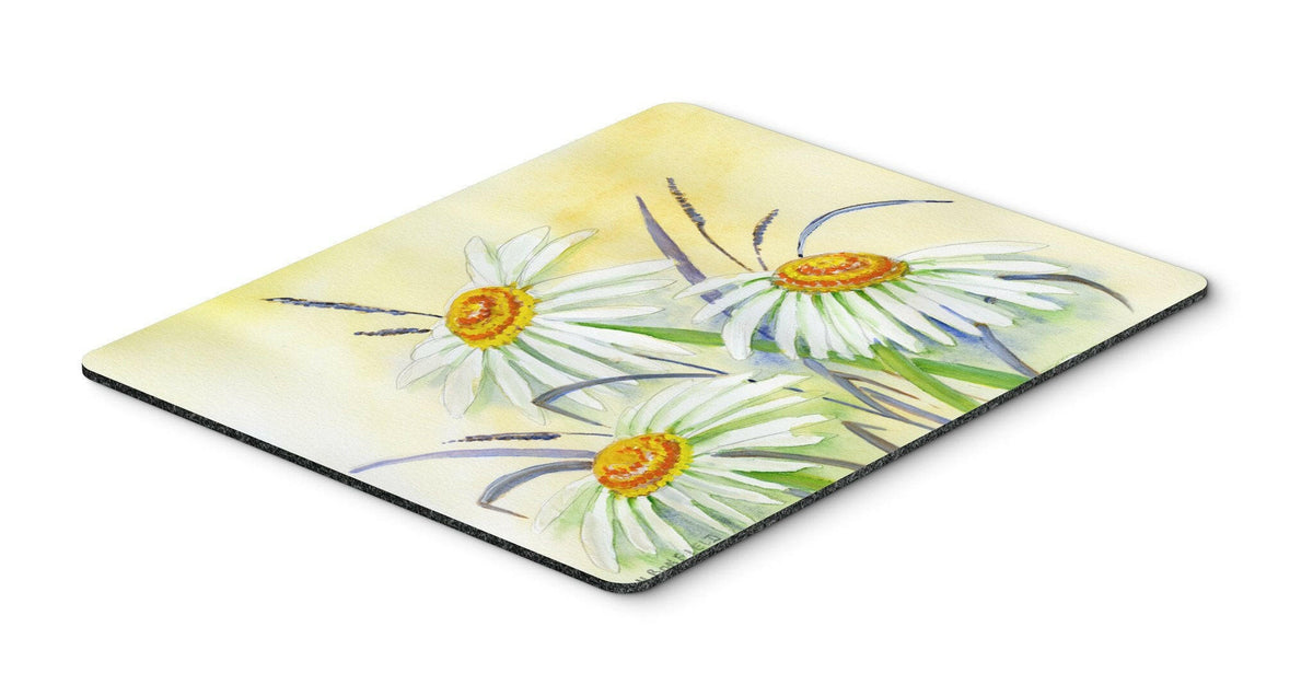 Daisies by Maureen Bonfield Mouse Pad, Hot Pad or Trivet BMBO1108MP by Caroline&#39;s Treasures