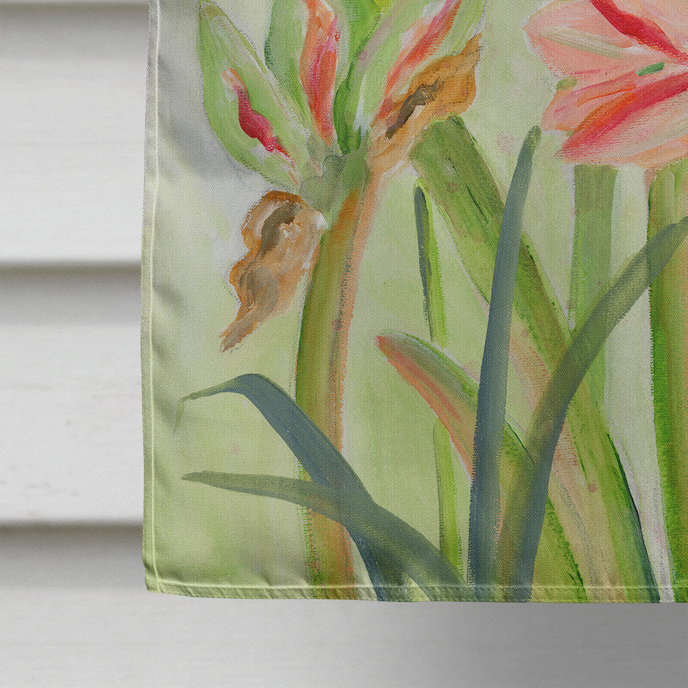 Lillies II by Maureen Bonfield Flag Canvas House Size BMBO1373CHF  the-store.com.