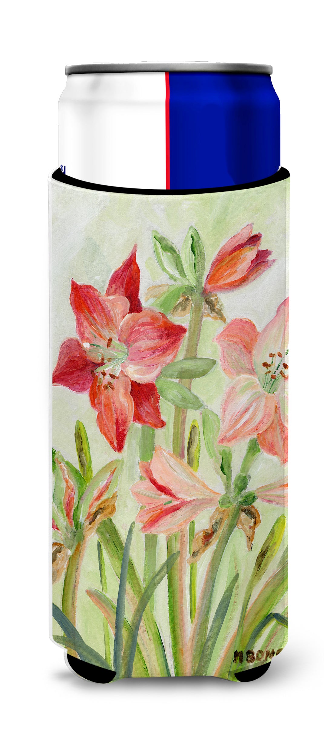 Lillies II by Maureen Bonfield Ultra Beverage Insulators for slim cans BMBO1373MUK  the-store.com.