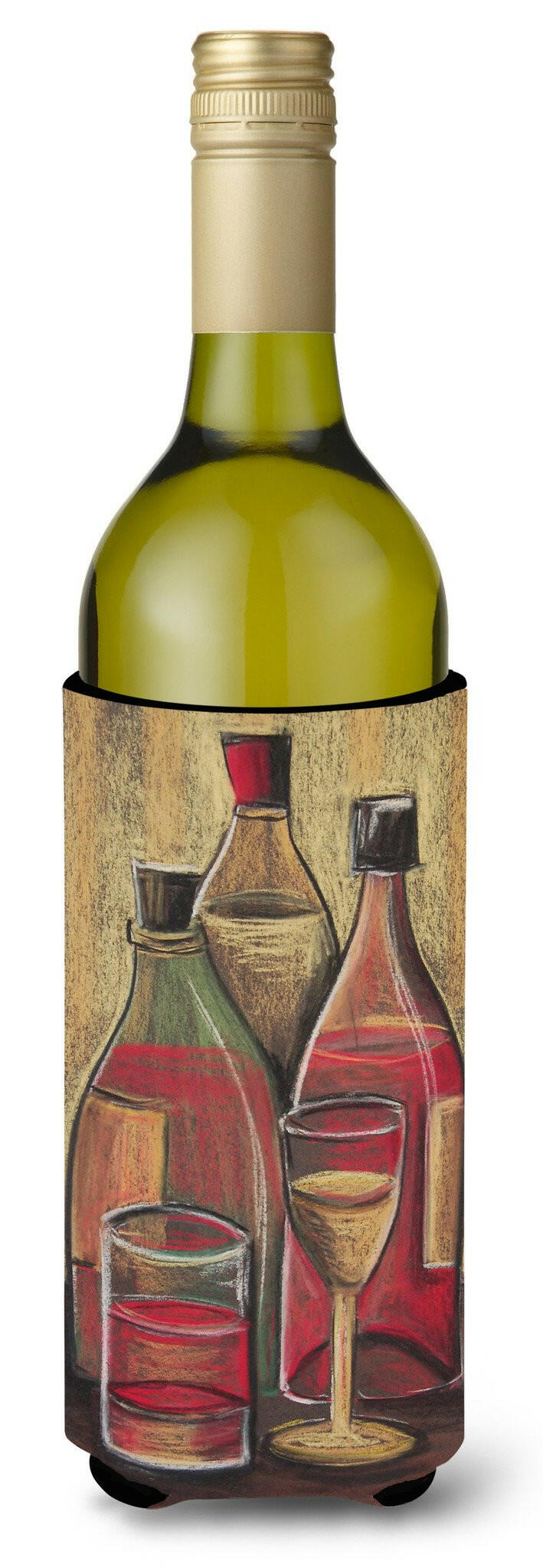 Bottles and Glasses Wine Wine Bottle Beverage Insulator Hugger BTBU0169LITERK by Caroline&#39;s Treasures