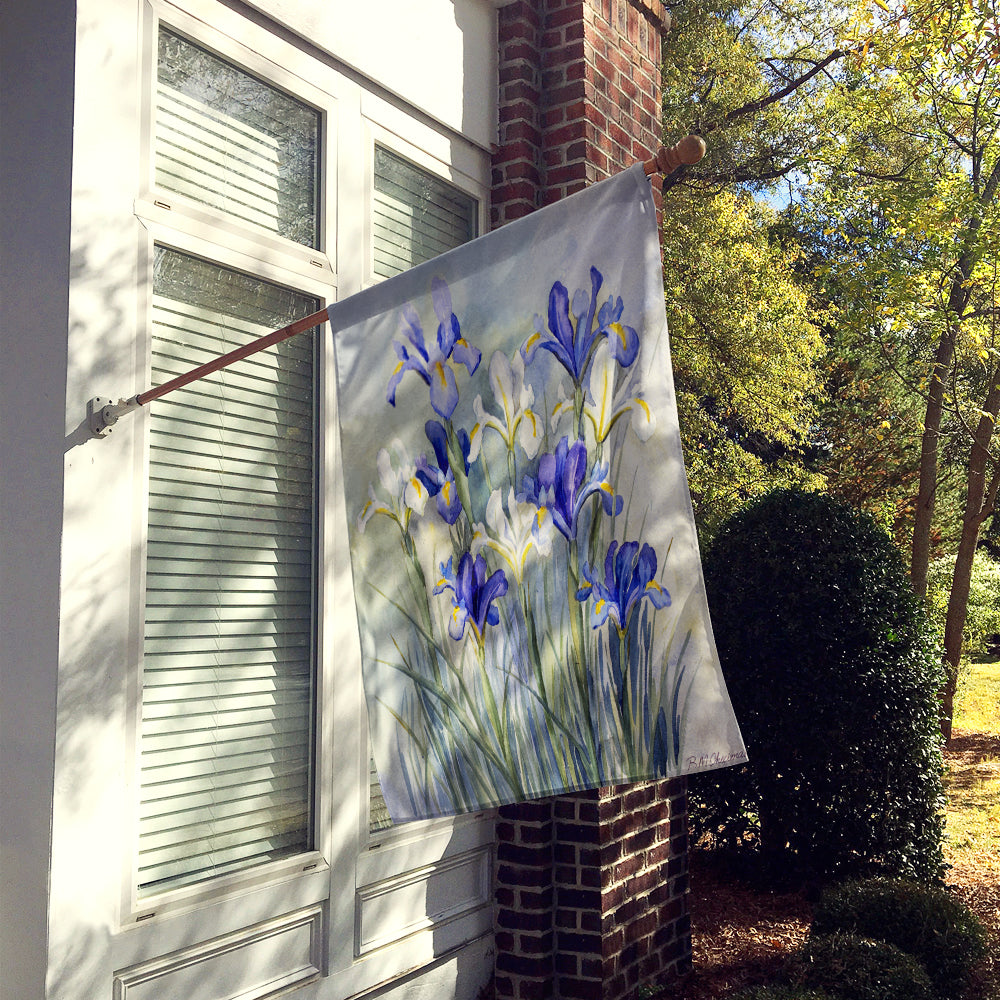 Iris by Bettie Cheesman Flag Canvas House Size CBC0033CHF