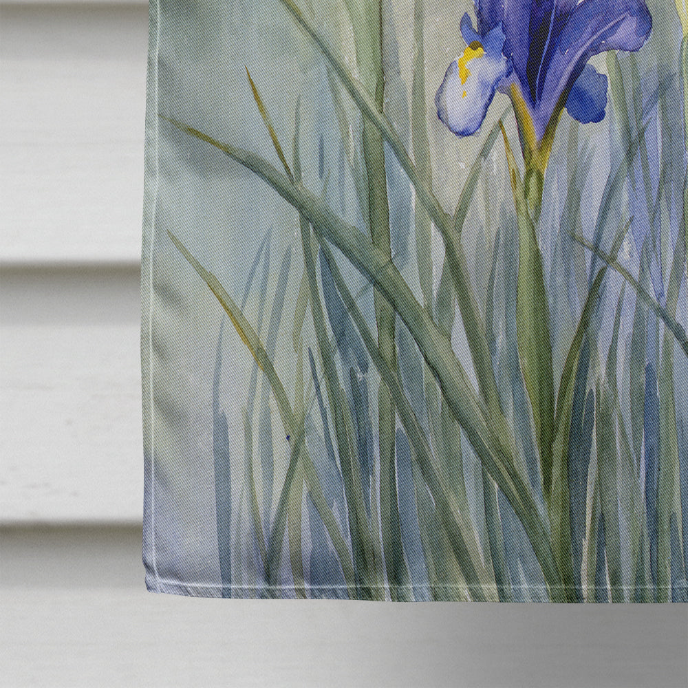 Iris by Bettie Cheesman Flag Canvas House Size CBC0033CHF  the-store.com.
