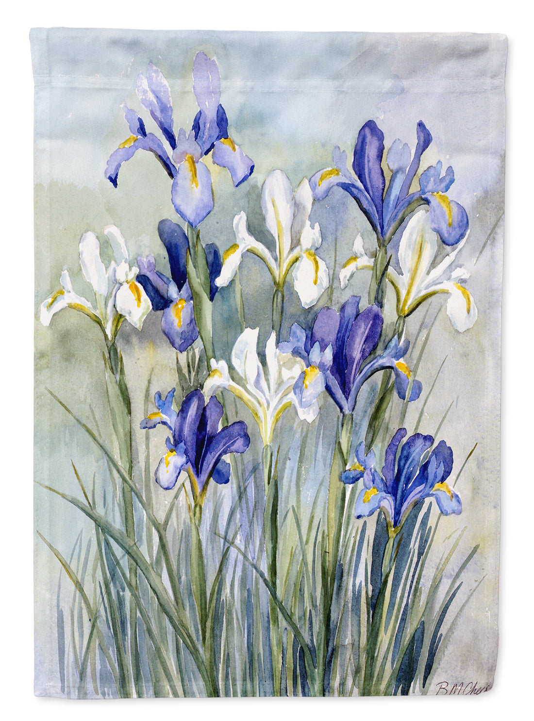 Iris by Bettie Cheesman Flag Garden Size CBC0033GF.