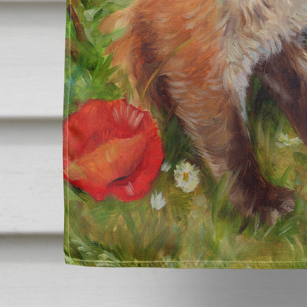 Fox Cub by Debbie Cook Flag Canvas House Size CDCO0226CHF  the-store.com.