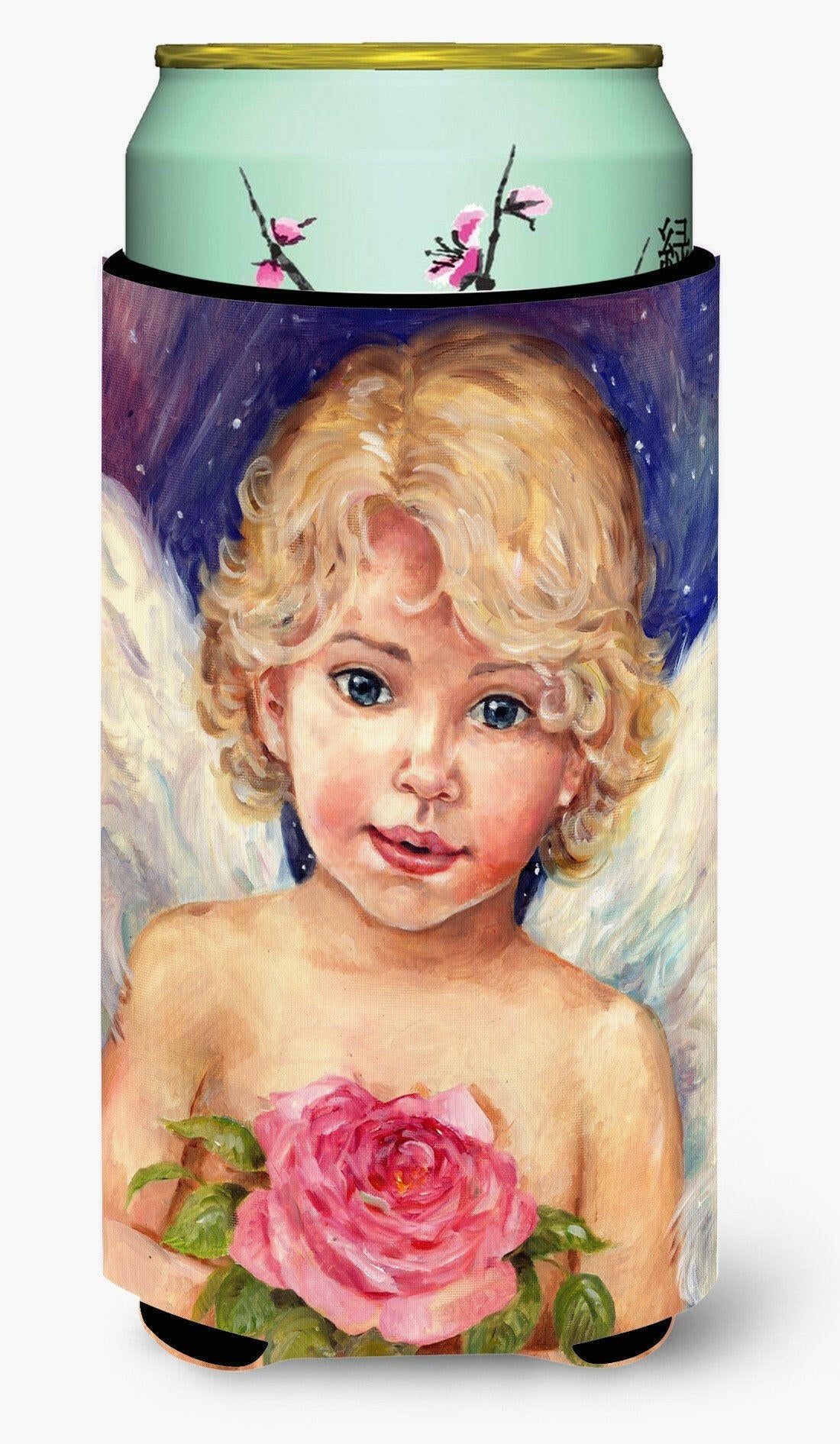 Little Angel by Debbie Cook Tall Boy Beverage Insulator Hugger CDCO0249TBC by Caroline&#39;s Treasures