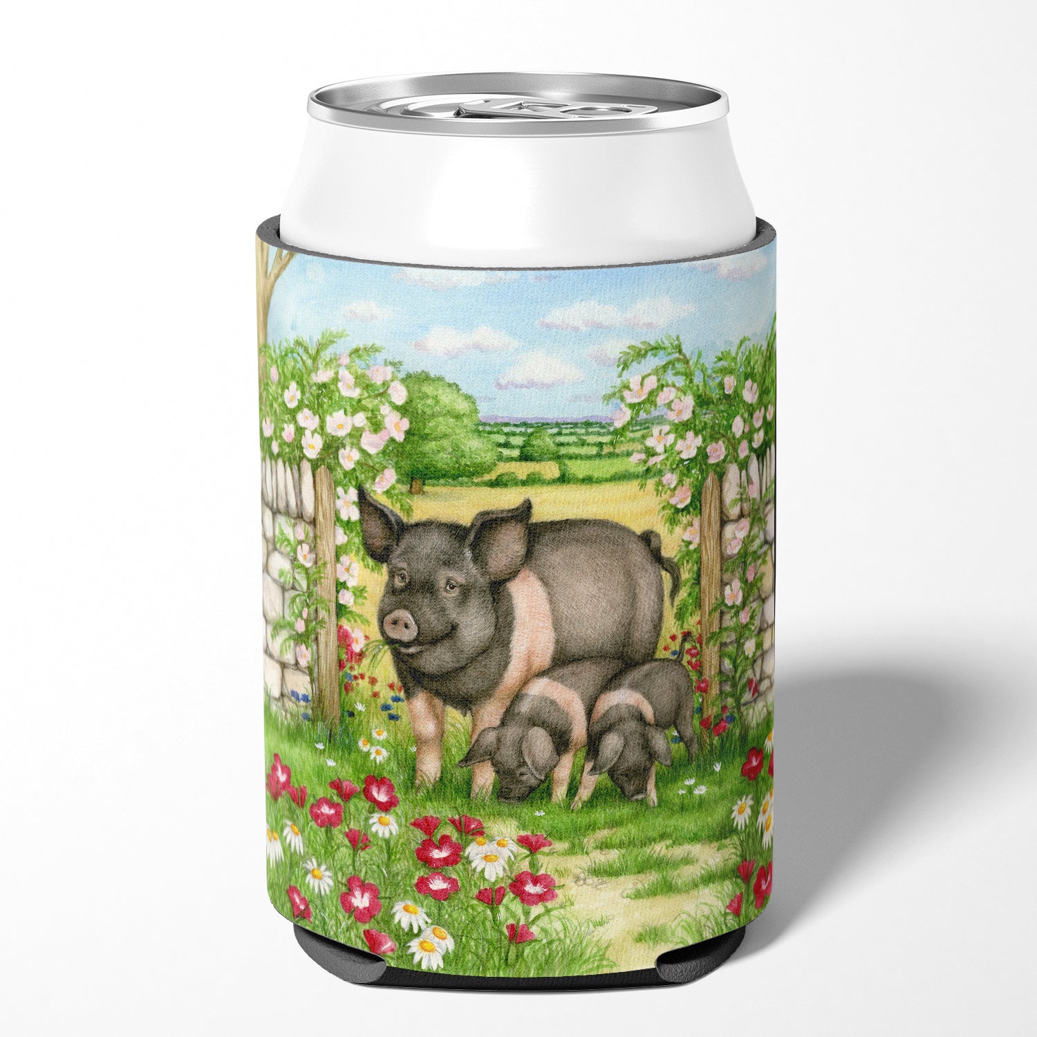 Pigs Rosie and Piglets Can or Bottle Hugger CDCO0375CC