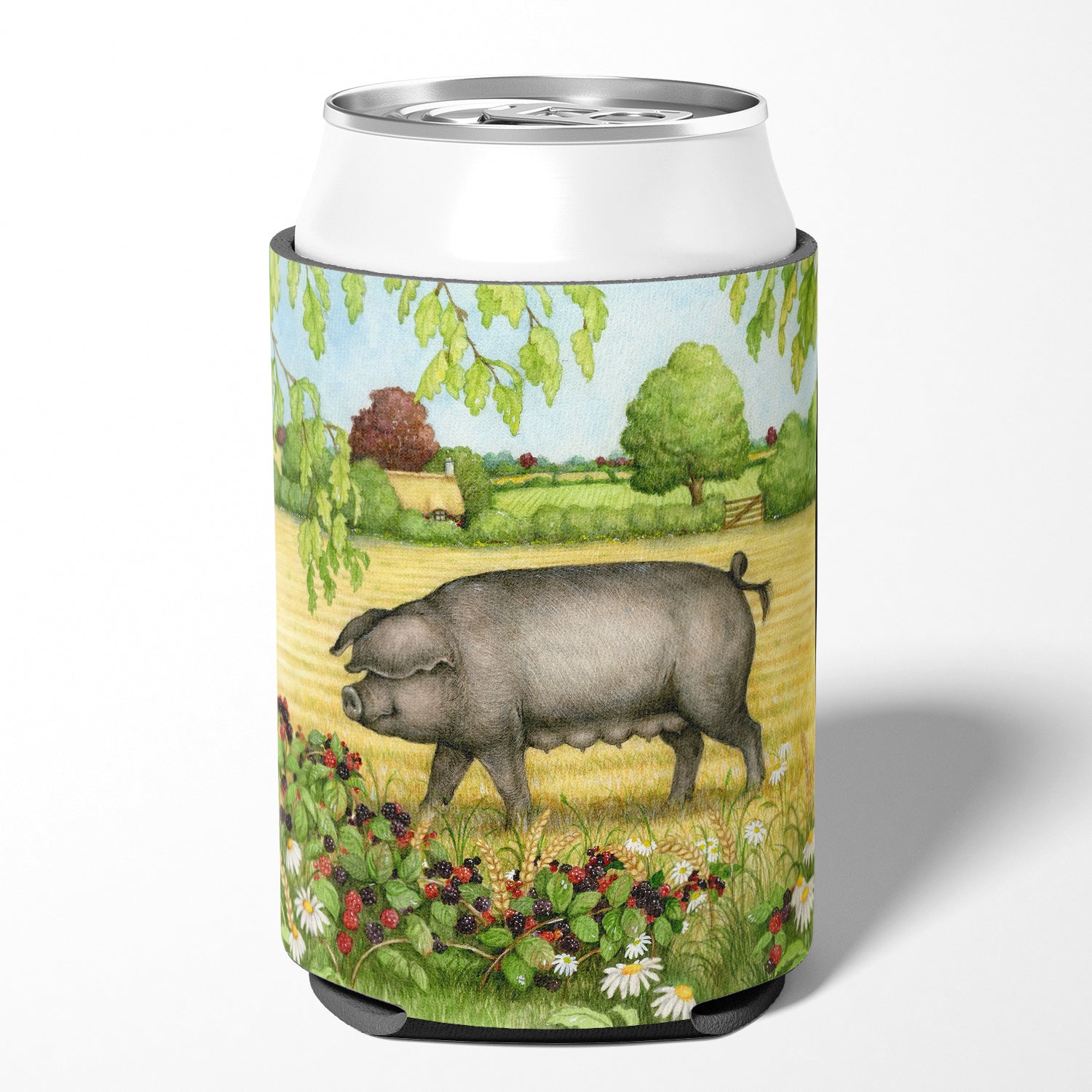 Caroline's Treasures Pigs Bramble in Berries Can or Bottle Hugger CDCO0376CC