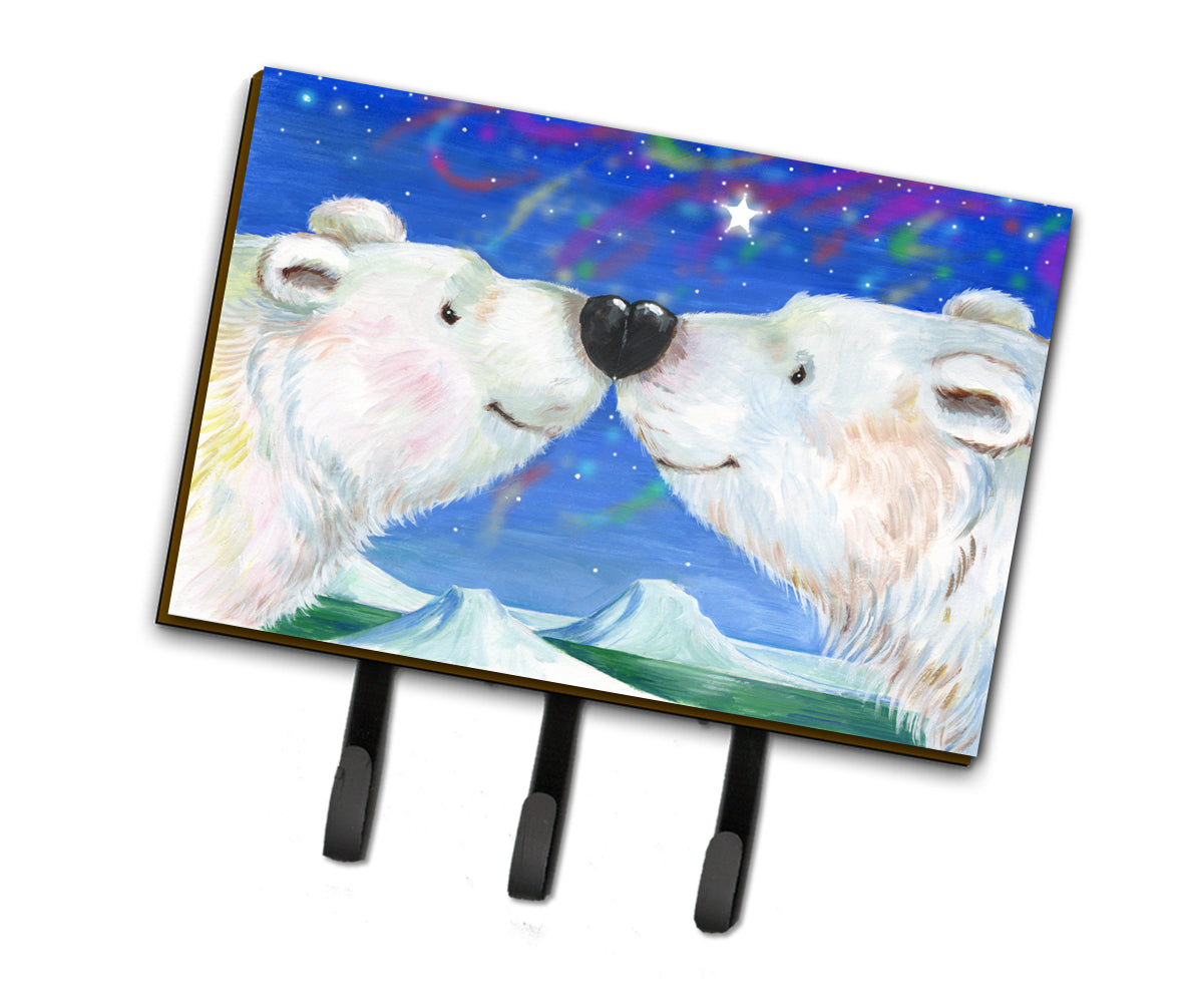 Polar Bears Polar Kiss by Debbie Cook Leash or Key Holder CDCO0487TH68