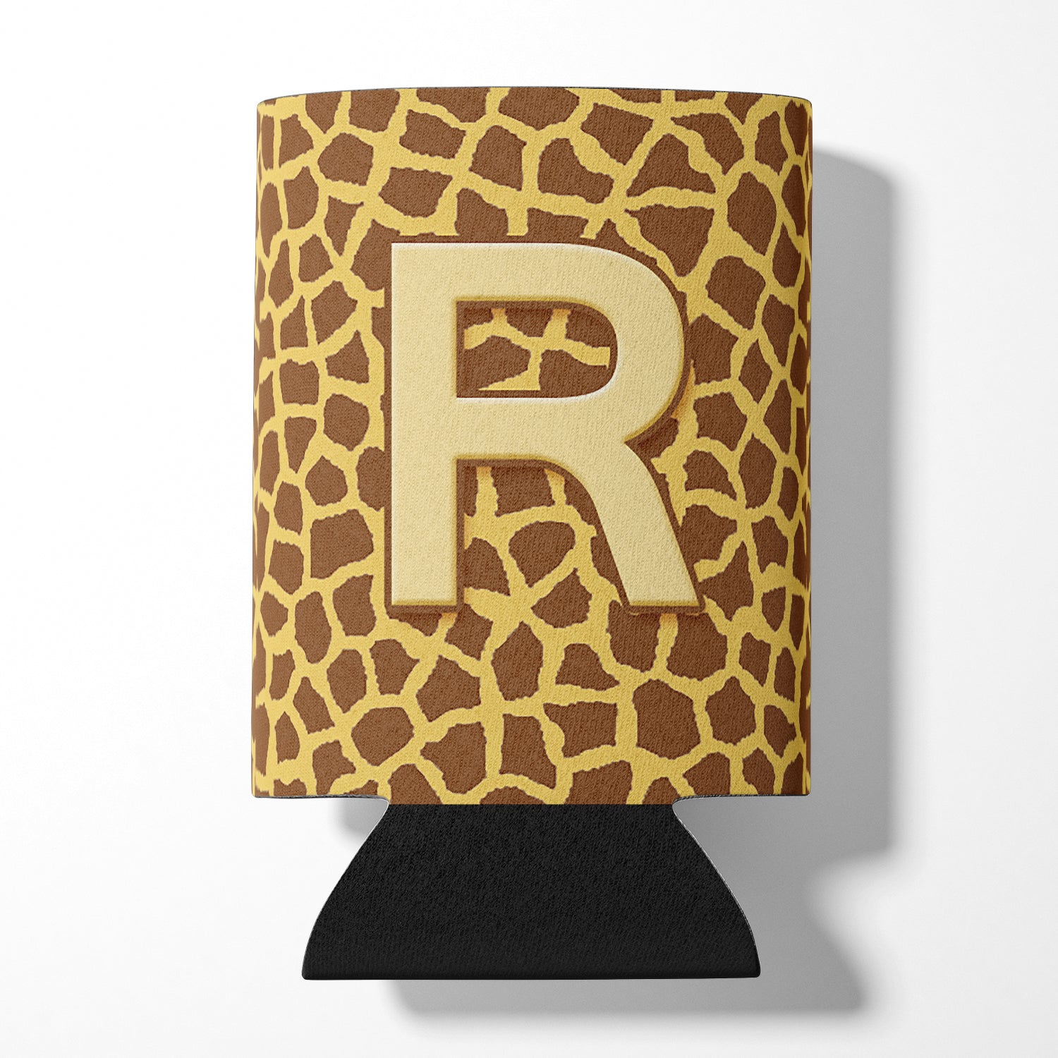 Lettre R Monogramme initial - Giraffe Can ou Bottle Beverage Insulator Hugger