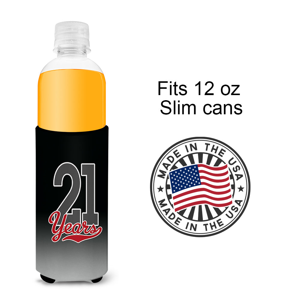 21 Years Ultra Beverage Insulators for slim cans CJ1084MUK  the-store.com.