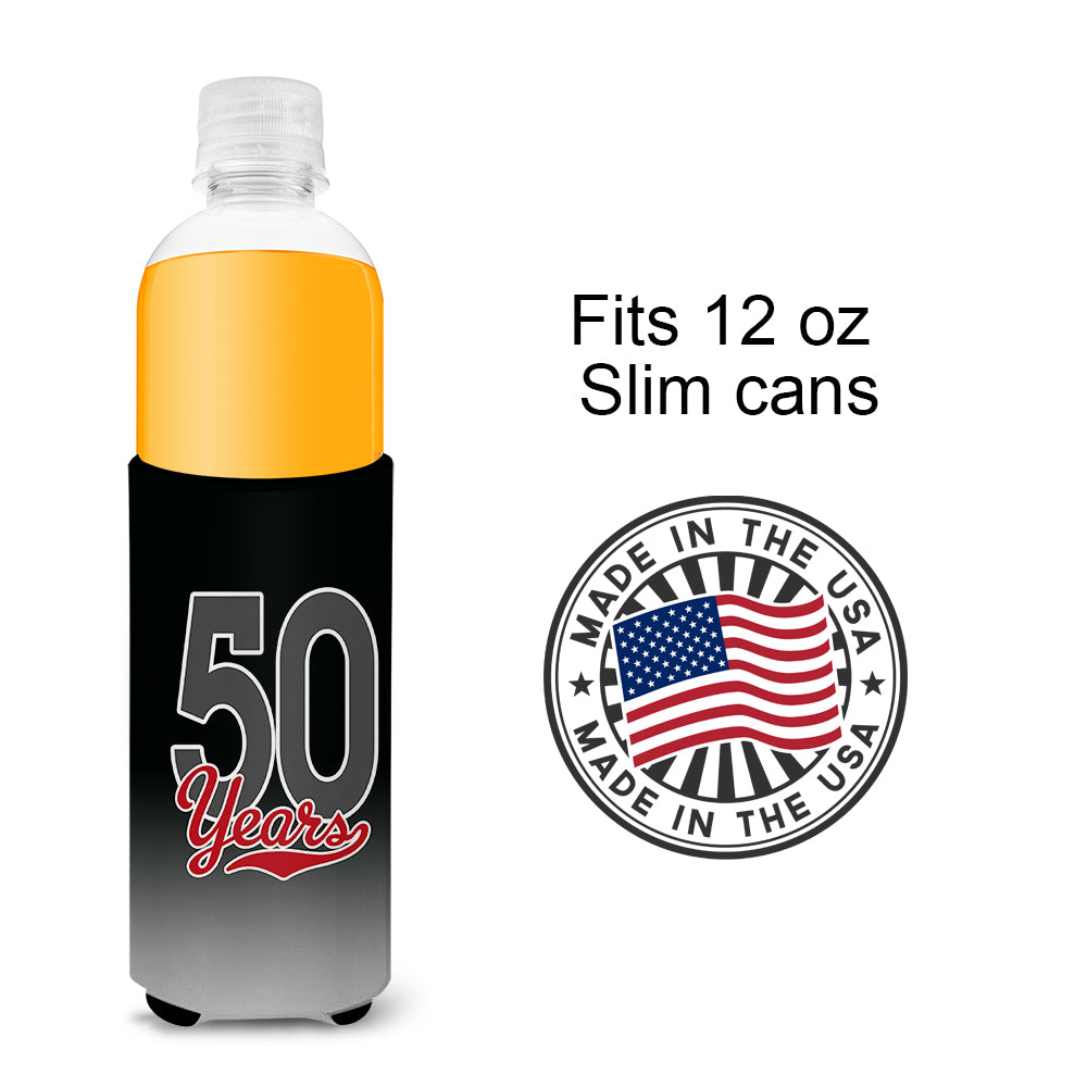 50 Years Ultra Beverage Insulators for slim cans CJ1087MUK  the-store.com.