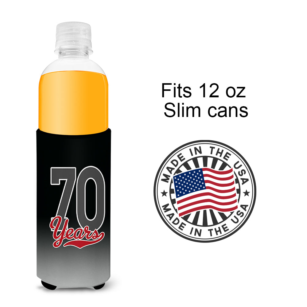 70 Years Ultra Beverage Insulators for slim cans CJ1089MUK  the-store.com.