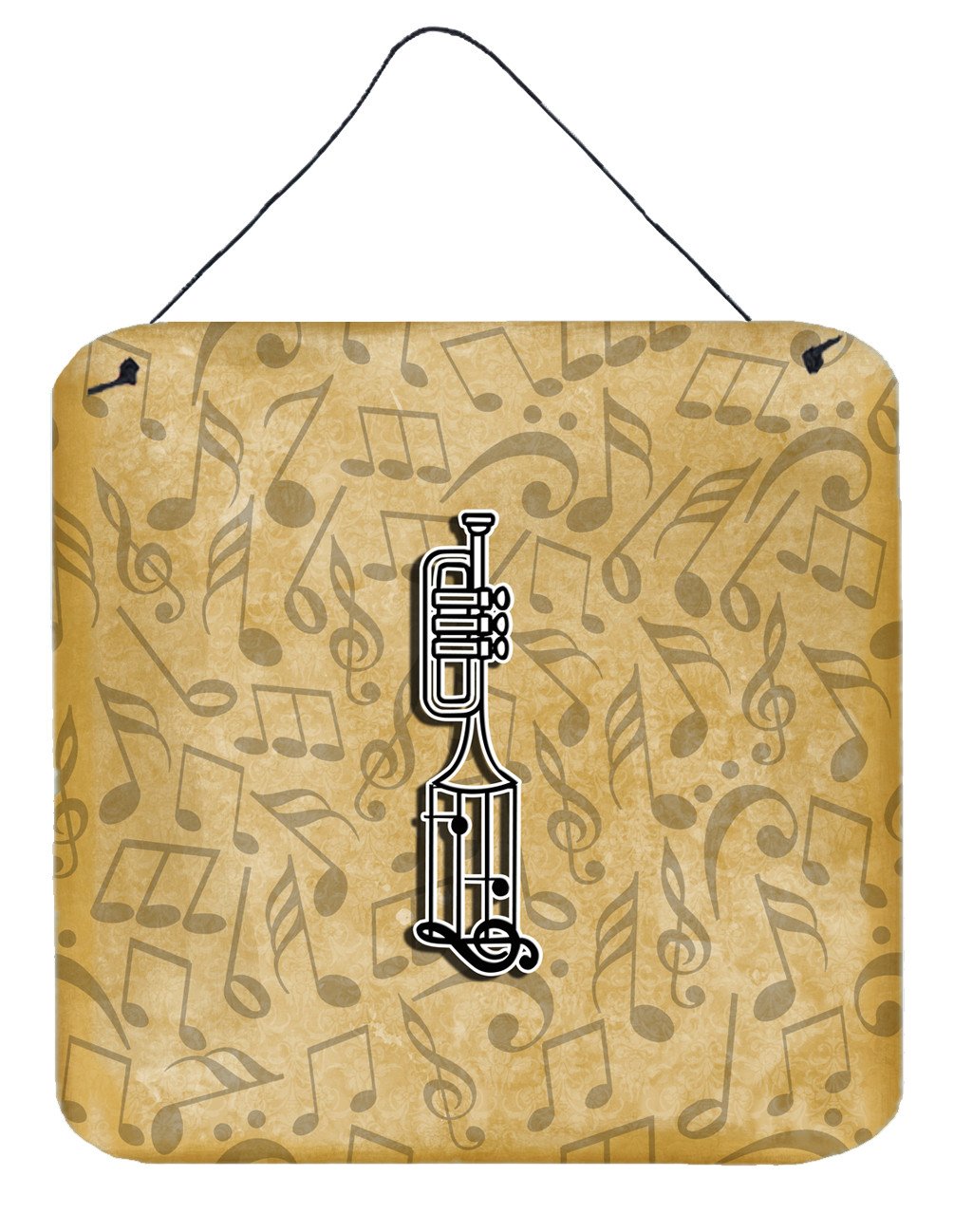 Letter I Musical Instrument Alphabet Wall or Door Hanging Prints CJ2004-IDS66 by Caroline's Treasures