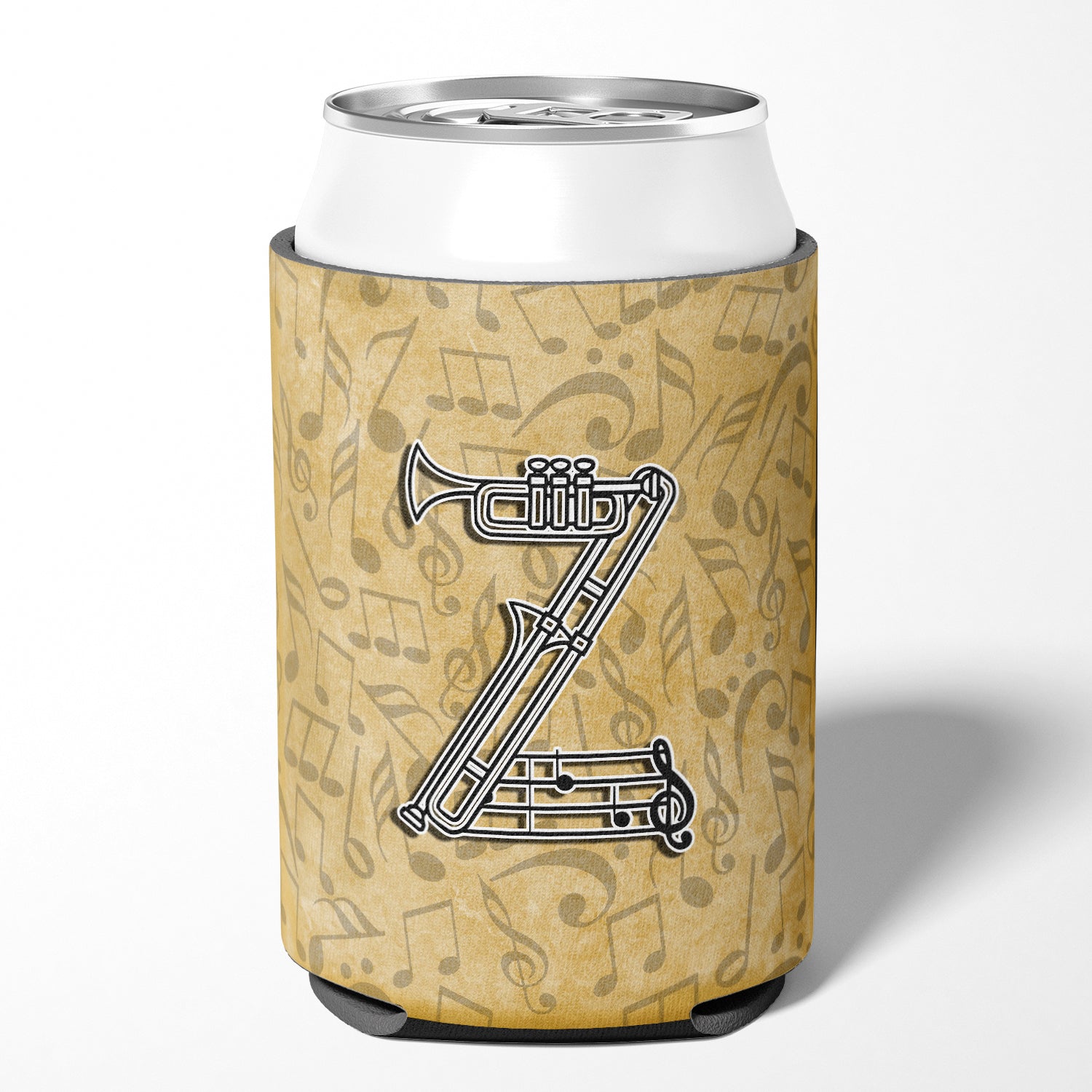 Letter Z Musical Instrument Alphabet Can or Bottle Hugger CJ2004-ZCC.