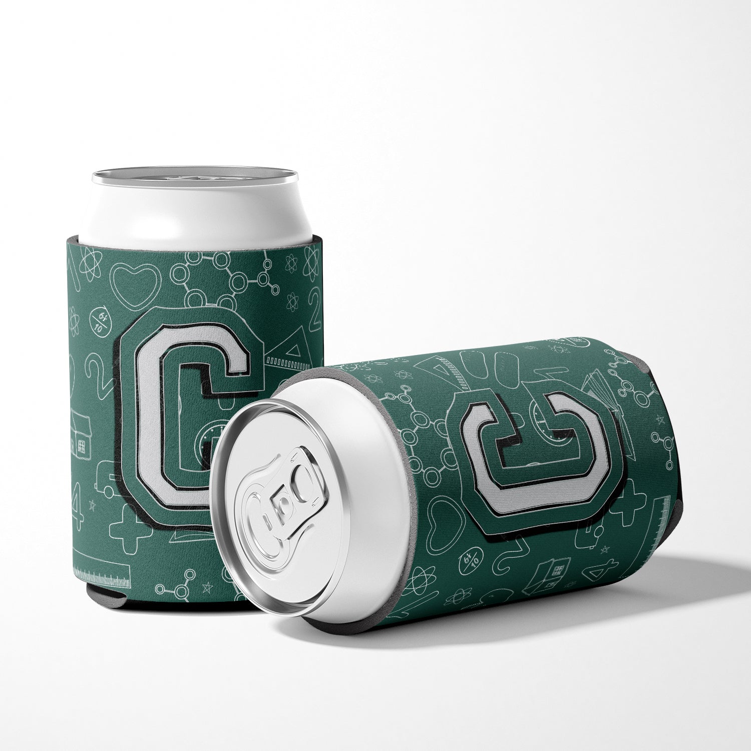 Letter C Back to School Initial Can or Bottle Hugger CJ2010-CCC.