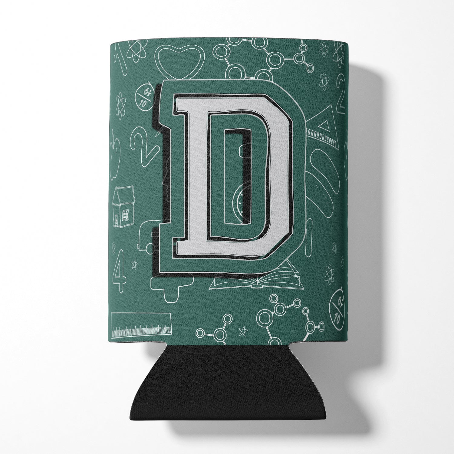 Letter D Back to School Initial Can or Bottle Hugger CJ2010-DCC.
