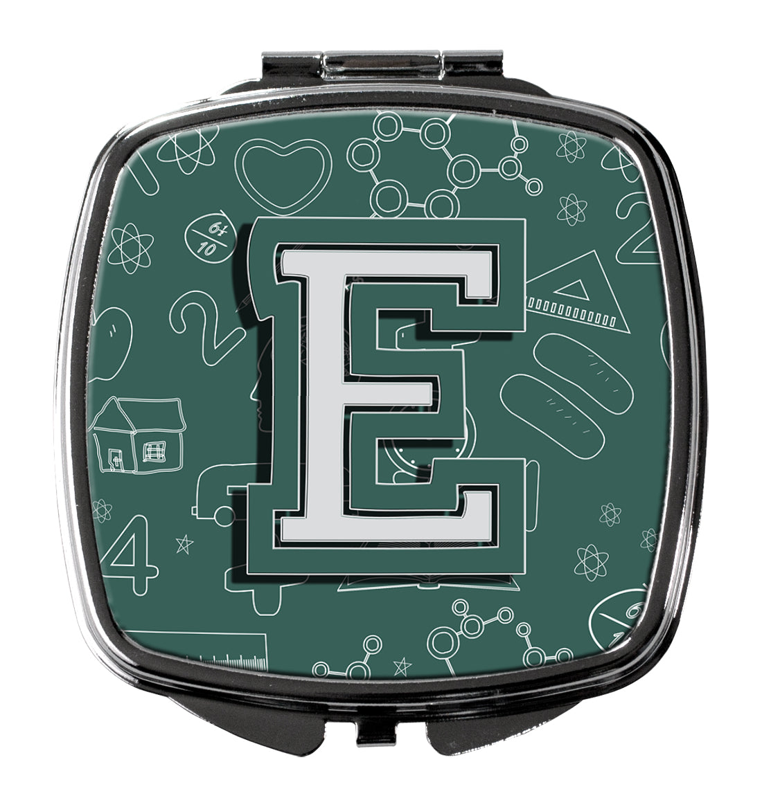 Letter E Back to School Initial Compact Mirror CJ2010-ESCM