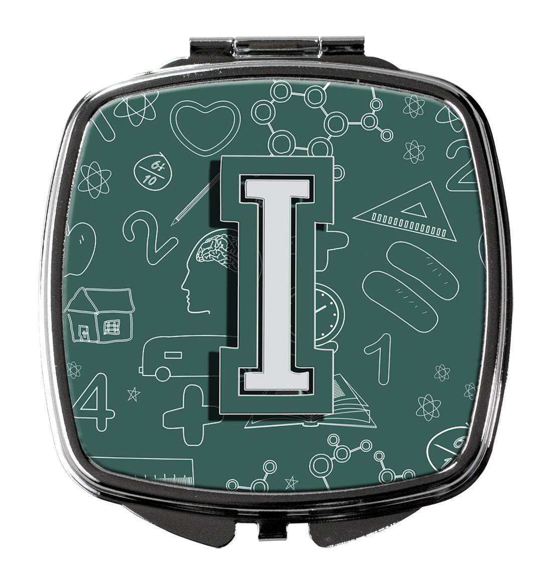 Letter I Back to School Initial Compact Mirror CJ2010-ISCM