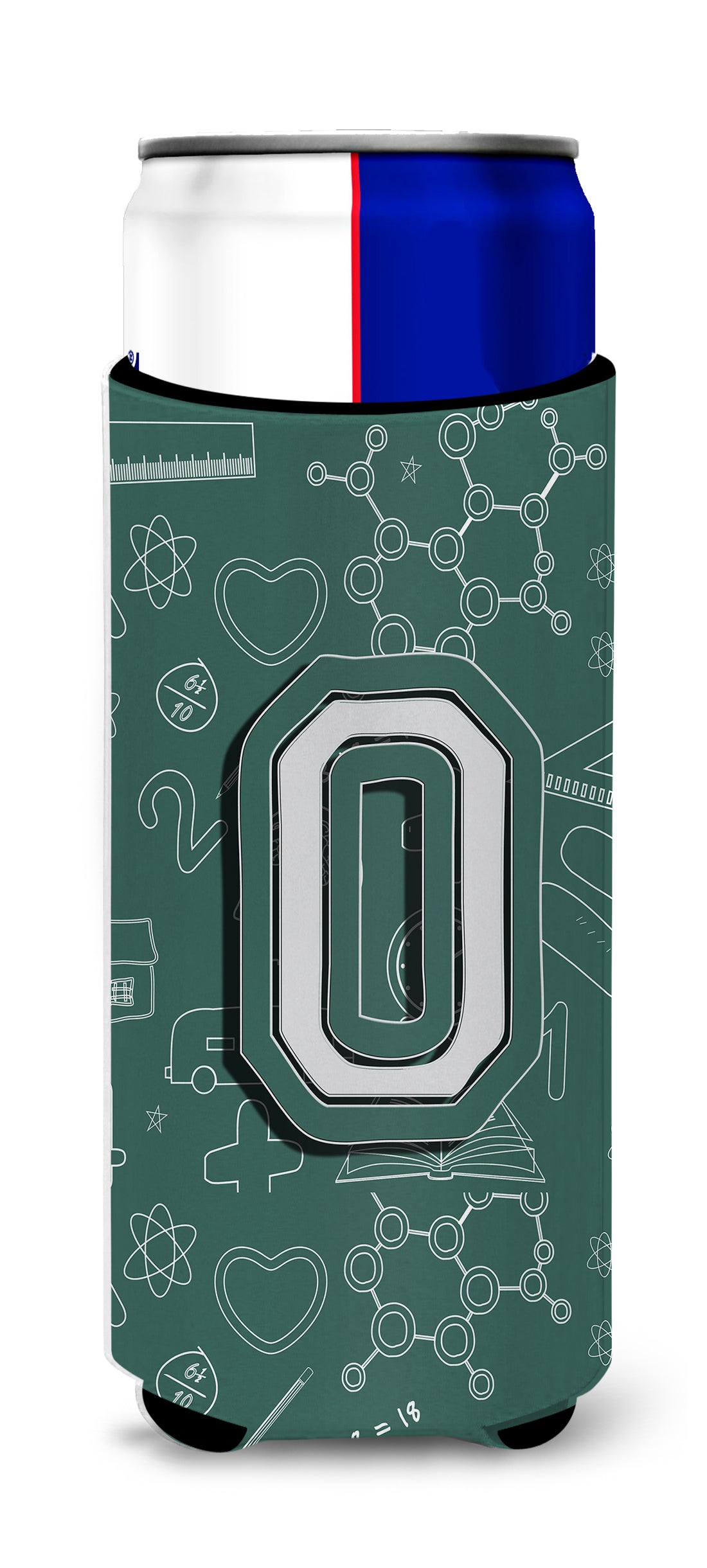 Letter O Back to School Initial Ultra Beverage Isolateurs pour canettes minces CJ2010-OMUK