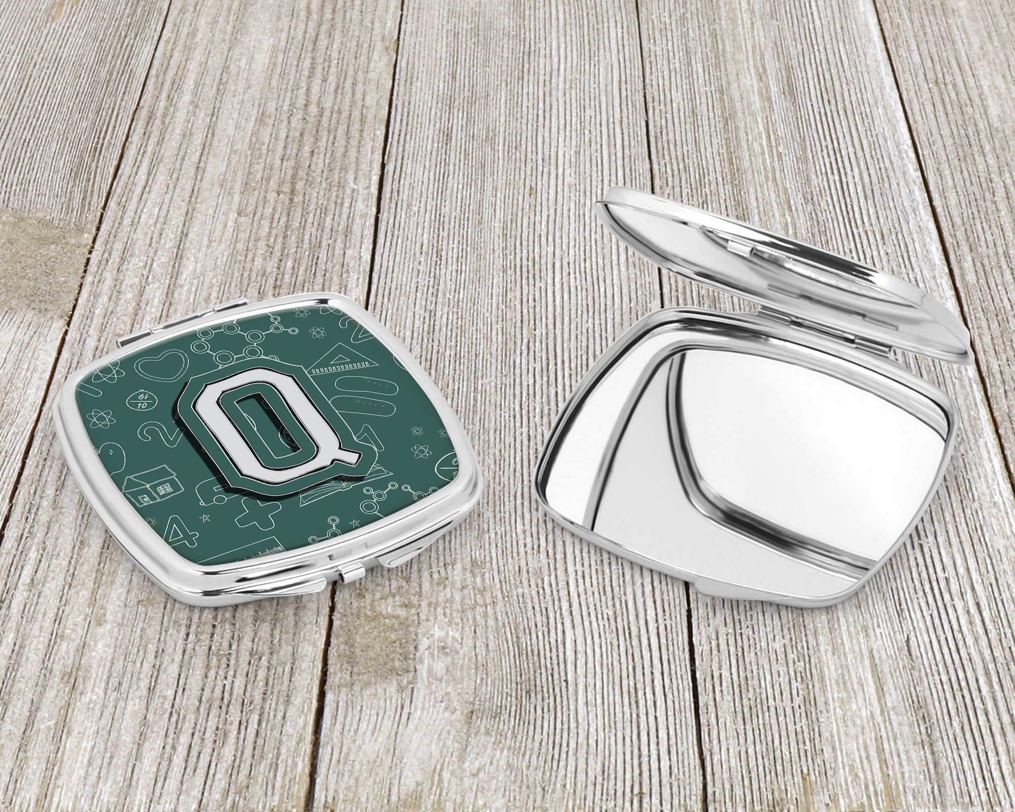 Letter Q Back to School Initial Compact Mirror CJ2010-QSCM  the-store.com.