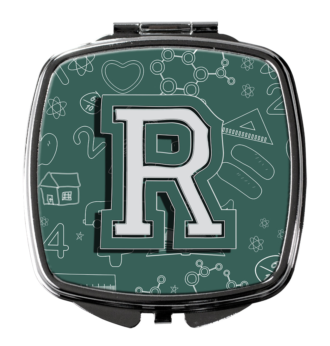 Letter R Back to School Initial Compact Mirror CJ2010-RSCM