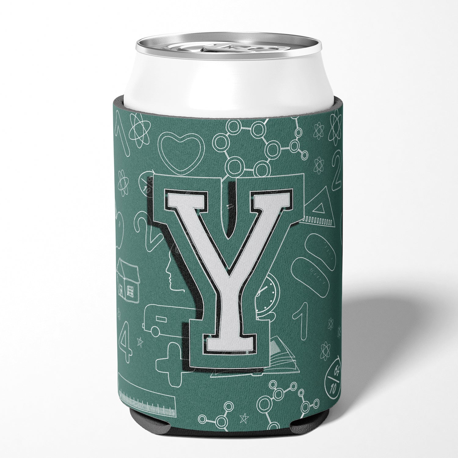 Lettre Y Back to School Initial Can or Bottle Hugger CJ2010-YCC