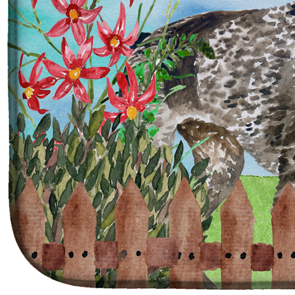 German Shorthaired Pointer Spring Dish Drying Mat CK1203DDM  the-store.com.